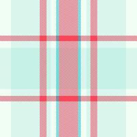 Classic plaid pattern in soft hues. Seamless texture, ideal for backgrounds, textiles, or design accents. Evokes comfort, tradition, and style. vector