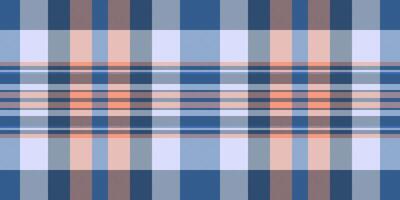 Subtle pastel plaid pattern in calming blues, peaches, and greys. Perfect for textile design, website backgrounds, or stationery. Evokes a sense of serenity and understated elegance. vector