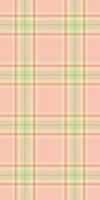 Japanese check texture plaid, rustic seamless background pattern. Golf textile fabric tartan in light and green colors. vector