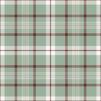 Layered seamless plaid pattern, buffalo texture textile fabric. Official tartan background check in pastel and white colors. vector