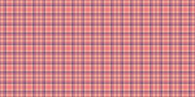 Blanket textile seamless tartan, multi texture background. Warmth check fabric pattern plaid in red and orange colors. vector
