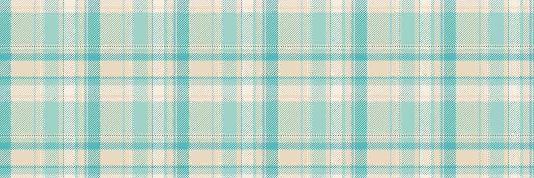 sereno verde azulado y beige tartán modelo. Perfecto para textil diseño, sitio web antecedentes, o elaboración proyectos evoca sentimientos de calma y tranquilidad. sutil textura agrega visual interés. vector