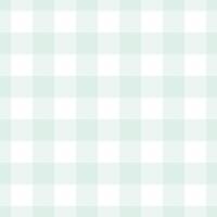 Elegant mint green and white gingham check pattern. Perfect for textile design, scrapbooking, website backgrounds, or any project needing a fresh, clean aesthetic. vector