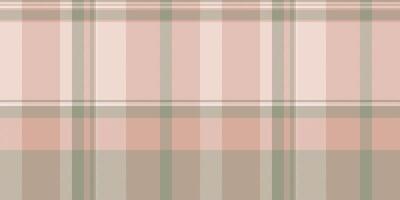 Subtle blush pink and sage green plaid pattern. Perfect for textile design, website backgrounds, or crafting projects. This soft, muted palette evokes a feeling of calm and sophistication. vector