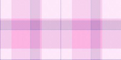 Delicate pastel pink and lavender plaid pattern. Perfect for textile design, backgrounds, or branding projects needing a soft, feminine aesthetic. vector