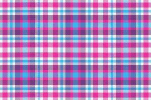 Vibrant pink, purple, and blue plaid pattern. Perfect for textile design, fashion, website backgrounds, or scrapbooking projects. This cheerful, herringboneinspired texture conveys energy and style. vector