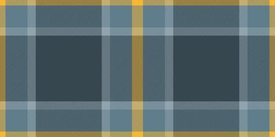 Stylish blue and gold plaid pattern. Perfect for textile design, apparel, website backgrounds, or any project needing a sophisticated, geometric texture. vector