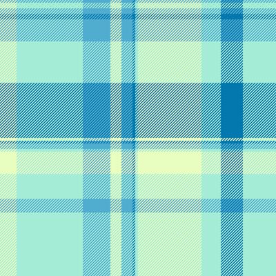Serene pastel plaid pattern in teal and pale yellow. Perfect for textile designs, website backgrounds, or crafting projects. Evokes feelings of calmness and springtime freshness.