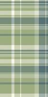 Elegant sage green and blue plaid pattern. Perfect for textile design, website backgrounds, or stationery. Subtle yet stylish, this repeating texture evokes a sense of calm and sophistication. vector