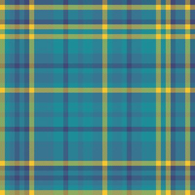 Classic tartan pattern in blue and yellow. Ideal for backgrounds, textiles, or graphic design. A versatile design element with a traditional feel.