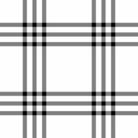 Checked background check, halftone fabric pattern textile. Quilted seamless plaid tartan texture in gray and white colors. vector