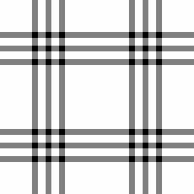 Checked background check, halftone fabric pattern textile. Quilted seamless plaid tartan texture in gray and white colors.