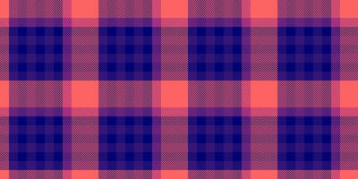 Vibrant coral and navy plaid pattern. Perfect for textile design, fashion, websites, or as a background texture. This seamless, geometric design offers a modern, stylish feel. vector