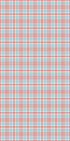 Delightful pastel pink and light blue plaid pattern. Perfect for textile design, scrapbooking, or website backgrounds. This cheerful and soft texture evokes feelings of comfort and springtime. vector