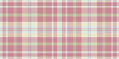 Pastel pink, green, and cream plaid pattern. Perfect for textile design, website backgrounds, or scrapbooking projects. vector