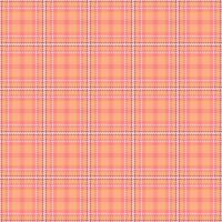 Easter texture tartan, best background fabric check. 1970s seamless pattern textile plaid in red and orange colors. vector