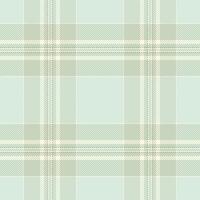 Serene pastel plaid pattern in soft mint green and beige. Ideal for textile designs, backgrounds, or website textures. Evokes feelings of calmness and sophistication. vector