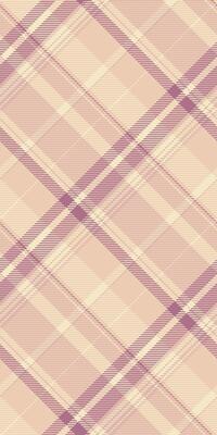 Elegant pastel pink and beige diagonal plaid pattern. Perfect for textile design, fashion, wallpaper, or website backgrounds. Subtle texture adds sophistication.