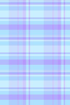 Copy space plaid fabric texture, surface background seamless pattern. Sample check textile tartan in light and blue colors.