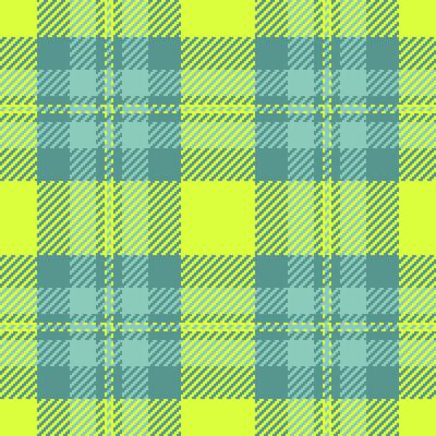 Vibrant lime green and teal plaid pattern. Perfect for textile design, fashion, website backgrounds, or any project needing a fresh, modern, and cheerful aesthetic.