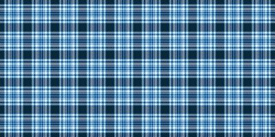 Cool blue and white plaid textile texture. Perfect for backgrounds, fashion designs, and website interfaces. Clean, modern, and versatile pattern ideal for various projects. vector