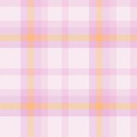 Delicate pastel pink and peach herringbone plaid pattern. Perfect for textile design, fashion, branding, or website backgrounds. Subtle texture adds visual interest. vector