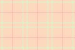 Soft pastel peach and mint plaid pattern. Ideal for backgrounds, textiles, and website designs. Subtle, elegant, and versatile, this gentle texture evokes feelings of calm and serenity. vector