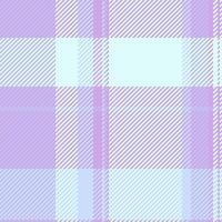 Pastel plaid pattern in soft lavender and light blue hues. A delicate, seamless texture ideal for backgrounds, textile designs, or fashion projects. Evokes feelings of serenity and femininity. vector