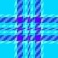 Vibrant turquoise and blue plaid pattern. Perfect for textiles, fashion, websites, or any design needing a bold, energetic texture. vector