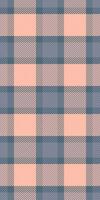 Livingroom fabric textile texture, tweed tartan background seamless. Line pattern check plaid in pastel and light colors. vector