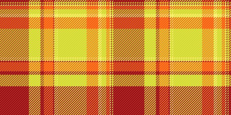 Vibrant yellow and orange plaid pattern. Perfect for textile design, autumnal themes, or adding a warm, energetic touch to your projects.