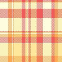 Warm, inviting pastel plaid pattern. Perfect for textile designs, apparel, or website backgrounds. Evokes feelings of comfort and casual elegance. vector