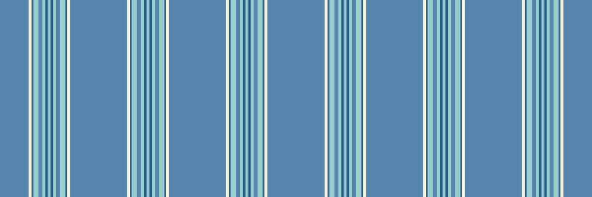 Sonceptual stripe textile vertical, contour texture fabric pattern. Vayer background lines seamless in cyan and light colors.