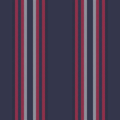 Dayout background seamless lines, folk fabric texture stripe. Preeting pattern vertical textile in dark and red colors.
