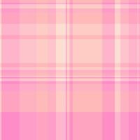Podium texture plaid pattern, romance textile fabric . Duvet background tartan seamless check in light and pink colors. vector