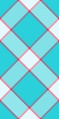Outside texture background seamless, free plaid pattern. Full tartan check fabric textile in cyan and light colors.