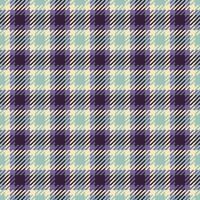 Classic plaid pattern in cool tones. Seamless fabric texture for textile design, backgrounds, or fashion. Timeless, versatile, and aesthetically pleasing. vector