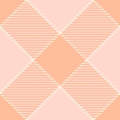Tartan patterned textile design with soft peach hues. Seamless repeating pattern. Great for backgrounds, wallpaper, or fabric design, texture.