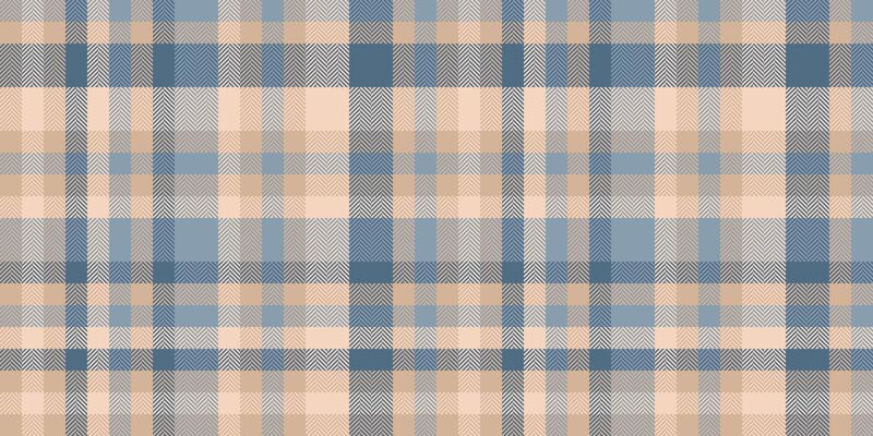 Subtle pastel plaid pattern in calming blues and peaches. Perfect for textile design, fashion, websites, or packaging. This seamless texture evokes a sense of warmth and tranquility.