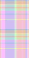 Pillow textile seamless plaid, rag check tartan . Manufacturing texture pattern background fabric in light and white colors. vector