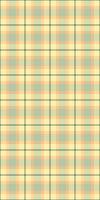 Pastel textile background fabric, gorgeous tartan check pattern. Painting texture seamless plaid in amber and pastel colors. vector