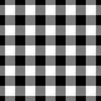 Stylish black and white buffalo plaid pattern. Perfect for textile design, backgrounds, or website templates. This classic check design offers a timeless aesthetic with versatile applications. vector