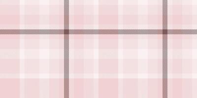 Subtle pink and brown plaid pattern. Perfect for textile designs, backgrounds, or website templates. A delicate and versatile image conveying softness, warmth, and gentle sophistication. vector