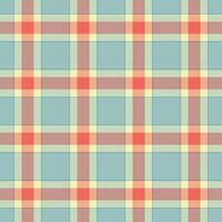Classic plaid pattern in soft pastel hues. Seamless design suitable for backgrounds, textiles, or adding a touch of vintage charm to your project. vector