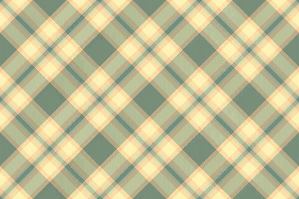 Subtle yet striking diagonal plaid pattern in muted sage green and pale peach tones. Perfect for textile design, backgrounds, or website accents.