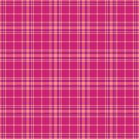 Vibrant pink and peach plaid pattern. Perfect for textile design, fashion, apparel, website backgrounds, and scrapbooking. This seamless texture offers a cheerful, modern aesthetic. vector