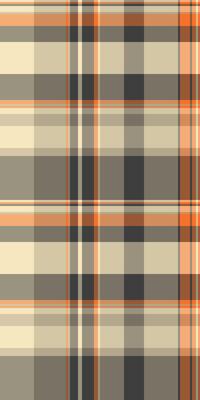 Packing plaid pattern check, male fabric background . Elegance tartan texture seamless textile in pastel and orange colors.