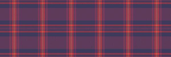 Subtle yet striking, this seamless red and navy plaid pattern exudes a sophisticated, timeless aesthetic. vector