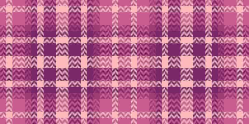 Subtle pink and purple plaid pattern. Perfect for textile design, website backgrounds, or crafting projects. This soft, elegant texture evokes feelings of warmth and comfort.