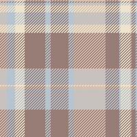 Elegant pastel plaid pattern. Subtle neutral tones create a sophisticated, calming aesthetic perfect for branding, website backgrounds, textiles, or fashion design. vector